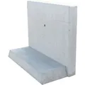 Diephaus L- Stein bewehrt Grau 80 x 100 x 45 x 8 cm