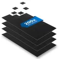 ECENCE Magnetplättchen selbstklebend 200x Klebemagnete selbstklebend für Bilder,Poster oder Notizen 20x20x1,2mm Magnet Klebeplättchen