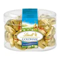 Lindt Mini GOLDHASEN | 200g Dose mit 20 x 10g | Vollmilch-Schokolade in Hasenform | Osterschokolade für Kinder & Familie | Schokoladengeschenk zu Ostern | Schokoladenhasen | Lindt Osterhase