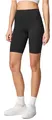 Merry Style Damen Sport Leggings kurz Sportleggings Radlerhose Sporthose aus Baumwolle MS10-200 (Schwarz, XL)