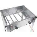 HENDI Grill-Master Modell 'Maxi' 650x540x(H)840 mm - Silber