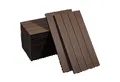CCLIFE Terrassendielen WPC Terrassendielen, Balkon Boden, 30x30cm/ 30x60cm, (17-St)