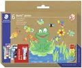 STAEDTLER Fingerfarbe Noris junior, 6er Kartonetui