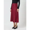 Y.A.S Midirock YASPELLA HW MIDI SKIRT S. NOOS rot L (40)