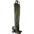 Dunlop_Workwear Wathose Watstiefel grün 47 EU