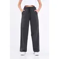 COMEOR Jogginghose Damen für lässigen Komfort und modernen Stil mit weitem Bein grau XXL