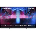 PHILIPS OLED-Fernseher "77OLED909/12", F (A-G), schwarz, 77, Fernseher