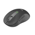 Logitech Signature M650 Kabellose Maus - für kleine bis mittelgroße Hände, 2-Jahres-Batterie, Leise Klicks, Anpassbare Seitentasten, Bluetooth, Kompatibilität mit mehreren Geräten - Grau