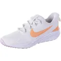 Nike STAR RUNNER 4 NN PS Laufschuhe Kinder in summit white-white-black-apricot agate, Größe 35