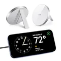 ESR for Magsafe Ladegerät, Wireless Charger mit Ständer für iPhone 16/16 Pro/16 Pro Max/15/14/13, AirPods 4/3/2 Pro,Induktive Ladestation mit 1,5m Verstärktem Nylonkabel, Weiß (Ohne Netzteil)