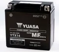 YUASA wartungsfreie Batterie werksseitig aktiviert - YTX14 FA