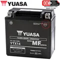 Batterie YTX14-BS Yuasa Versiegelt Moto guzzi V7 III Stone 750 2017-2017