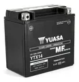 Batterie YTX14 SLA AGM - Wartungsfrei - Einsatzbereit.