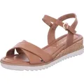 Tamaris Keilsandalette 100% vegan braun 37 EU