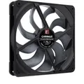 NF-A14x25 G2 PWM chromax.black, Gehäuselüfter schwarz, PWM-Anschluss, 140 mm