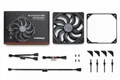 Noctua NF-A14x25 G2 PWM chromax.black, Gehäuselüfter schwarz, PWM-Anschluss, 140