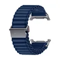 Galaxy Watch Ultra 20mm M Outdoor Armband robust, Marineblau