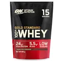 Optimum Nutrition Gold Standard 100% Whey, Proteinpulver, Geschmack Double Rich Chocolate, 465g, 15 Portionen