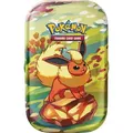 Pokémon Karmesin & Purpur – Prismatische Entwicklungen: Mini-Tin-Box Flamara