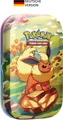 The Pokémon Company International Sammelkarte Pokémon-Sammelkartenspiel: Mini-Tin-Box Karmesin & Purpur – Prismatisc