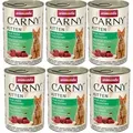 Animonda Cat Carny Kitten Rind, Pute und Kaninchen 6x400g