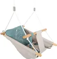 Babyschaukel „Seaside“, Baby-Hängematte, Schaukel, Holzschaukel, bis 30kg
