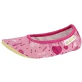 Brütting Gymnastikschuh Slipper, flexibel, für Halle & Outdoor, rosa/pink, Größe 29 - Rosa - 29