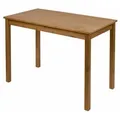 hagge home Schreibtisch, Braun, Holz, 110x75x60 cm, Arbeitszimmer, Schreibtische, Bürotische
