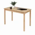 hagge Home Skandinavisch Holz Schreibtisch Esstisch Schminktisch Computertisch Küchentisch Konsolentic PC Tisch Homeoffice Esszimmertisch Wohnzimmertisch Arbeitszimmertisch 110 x 60 cm Höhe 75 cm,