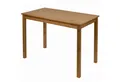 hagge home Schreibtisch hagge home Vesa, Bürotisch Tisch Küchentisch Kiefernholz Braun 110 x 60 x 75 cm