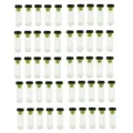 2X(50 Stück Bienenkönigin-Rollkäfig Aus Kunststoff V5B9)7084