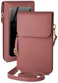 moex Handyhülle moex® CitySling für Samsung Galaxy S22, Handytasche zum Umhängen kleine Handtasche mit Handyfach Touch-Fenster