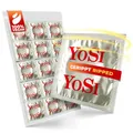 100 YOSI Markenkondome „Ribbed“ - Gerippte Textur - sorgt für zusätzliche Stimulation - reguläre Passform - 53 mm Breite – Ribbed Condoms for men - 100 Stück (2 x 50 Stück)