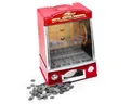 Goods+Gadgets Spiel Münzschieber-Spielautomat – Arcade-Spiel mit Ton, Licht und 100 Münzen, Coin-Pusher Geldspielautomat, Glückspiel-Automat