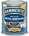 Hammerite Metallschutzlack Hammerschlag, 3in1 Rostschutz für Metall, Schwarz, 750 ml