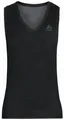 Odlo Active F-Dry Eco Bl Top V Neck Singlet Women black - Größe L
