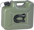 ELC Benzinkanister Kraftstoffkanister 10 l Profi olivgrün B350xT165xH310 mm