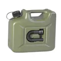 Profi-Kraftstoffkanister 10 L nato-olivgrün UN-Zulassung mit Rohr Benzinbehälter