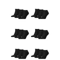 PUMA 18 Paar Sneaker Invisible Socken Gr. 35-49 Unisex für Damen Herren Füßlinge, Farbe:200 - black, Socken & Strümpfe:39-42