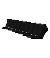 PUMA unisex Sneaker Socken Kurzsocken Sportsocken 261080001 9 Paar, Farbe:Schwarz, Menge:9 Paar (3x 3er Pack), Größe:39-42, Artikel:-200 black