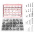 300 Stück Druckfedern Sortiment Kit, 23 Größen Federn Metall Spannfeder, 304 Edelstahl Kleine Federn Set Sprungfeder Set Kit mit Box für DIY Werkzeuge Geräte Handwerkzeuge Auto