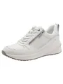 Tamaris Damen Sneaker Low, weiß, 40 EU