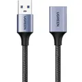 Ugreen Us115 Verlängerungskabel Usb 3.O, männlich Usb zu weiblich Usb, 0.5M (Schwarz)