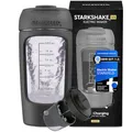 STARKSHAKE® V4 – ausgezeichnet als bester elektrischer Shaker vom F.A.Z.-Verlag (2025) | Elektrischer Protein Shaker für cremige Eiweiß Shakes | 8000 UPM | USB-C | 120+ Shakes | inkl. STARKPOD | GRAU