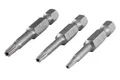 wolfcraft Bit-Set, TORX-mit-Bohrung, 3-tlg. I 1261000 I 3 Solid-Bits, T 10/15/20