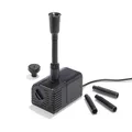 esotec Solar Teichpumpe Siena 900/1500, 12-24V/DC Ersatzpumpe, Sprinklerset, LED Anschluss, universell einsetzbare Einzelpumpe, Ersatzteil, Zubehörpumpe, Erweiterungspumpe, IP68 101758