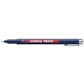 edding 1800 Präzisionsfeinschreiber - schwarz - 1 Stift - Linienbreite 0,5 mm - Fineliner zum präzisen Schreiben und Skizzieren - feine, metallgefasste Spitze - Lineal- und schablonengeeignet
