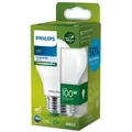 Philips Filament-Lampe, Milchglas, 100W A60 E27, 7,3 W, 100 W, E27, 1535 lm, 50000 h, Kaltweiße