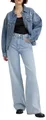 Levi's Damen Ribcage Wide Leg H223 Pants, Far And Wide, 29W / 32L