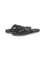 Zehentrenner "PADDED COMFORT B SANDAL", Sommerschuh, Schlappen, Badeschuh mit Logoschriftzug, Gr. 43, schwarz